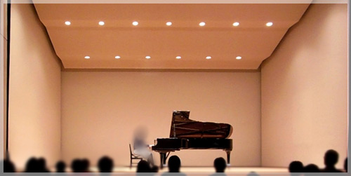 ピアノ発表会の風景
